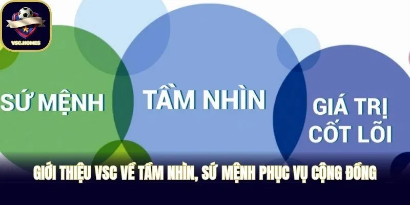 Giới thiệu VSC về tầm nhìn, sứ mệnh phục vụ cộng đồng