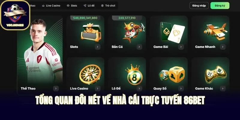 Tổng quan đôi nét về nhà cái trực tuyến 86BET