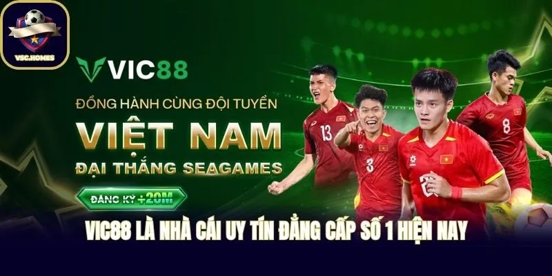 VIC88 là nhà cái uy tín đẳng cấp số 1 hiện nay