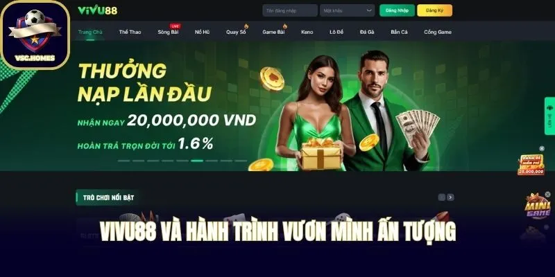 VIVU88 và hành trình vươn mình ấn tượng